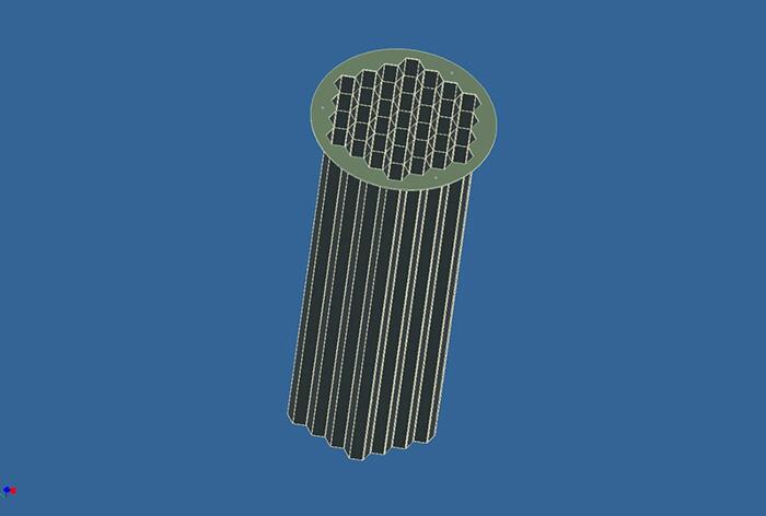 濟南黃臺煤氣爐-電捕焦油器圖二2500~35000Nm³每小時